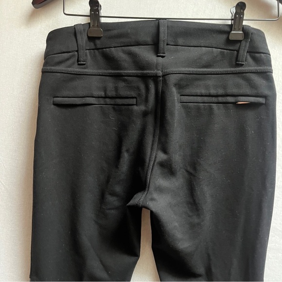 Barbara Bui Slim Fit Pants lamb leather blend Zipper hem Sz 29” - Picture 4 of 11